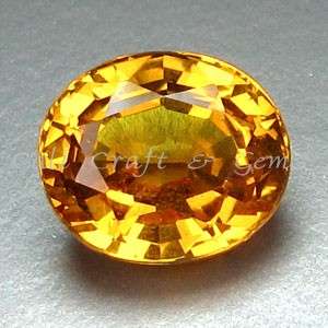 LUNCHTIME MADNESS! 4.50 cts Natural GOLDEN YELLOW SAPPHIRE oval facet (Thailand)