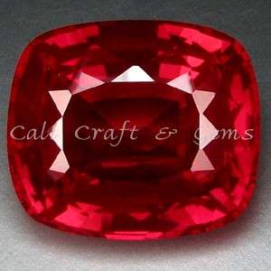 34.15 cts RUBY cushion facet (Madagascar)