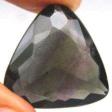 LUNCHTIME MADNESS! 33.19 cts Natural MULTICOLOUR FLUORITE trillion facet (China)