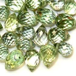 6.45cts Natural SAPPHIRE drilled briolette facets (Africa) - 27 pieces available