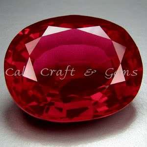 Gorgeous! 18.20 cts Natural Blood Red RUBY oval facet (Madagascar)