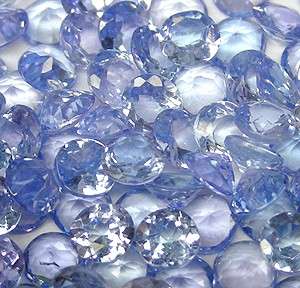 TANZANITE 2.0mm round facets (Tanzania, Africa) - 104 pieces available