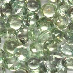 GREEN SAPPHIRE 2.8mm round facets (Africa) - 55 pieces available