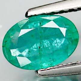 PRICE REDUCED! 0.60cts EMERALD oval facet (Columbia)