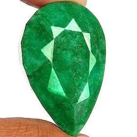 192.35cts EMERALD pear facet (Brazil)