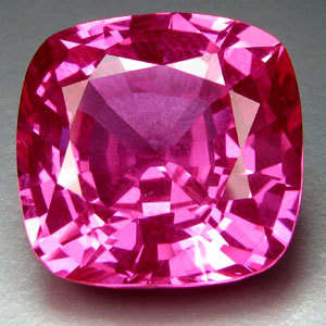 LUNCHTIME MADNESS! 20.35 cts Natural PINK TOPAZ cushion facet (Brazil)