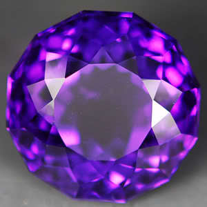Amazing & gorgeous gem! 15.85 cts 16.5mm Natural COLOUR CHANGE AMETHYST fancy round facet (Brazil)