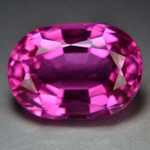Uncommon, valuable and beautiful! 6.15 cts Natural PINK SAPPHIRE oval facet (Thailand)