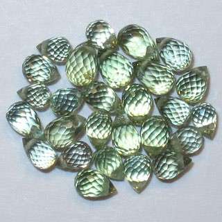 SAPPHIRE drilled briolette facets (Africa) - 7 pieces available