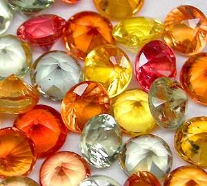 SAPPHIRE 2.5mm round facets (Africa) - 47 pieces available