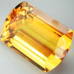 PRICE REDUCED! 36.50cts CITRINE fancy facet (Brazil)