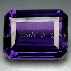 Amazing & gorgeous gem! 16.10 cts AMETHYST octagon facet (Brazil)