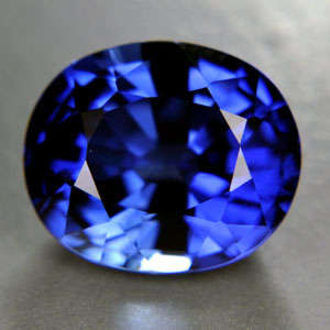 LUNCHTIME MADNESS! 6.35 cts CORNFLOWER BLUE SAPPHIRE oval facet (Thailand)