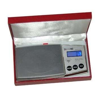"Diamond" Digital / Electronic Pocket Scale (Max 500g / 0.1g increments)