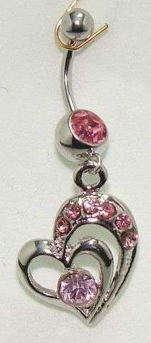 Surgical steel BELLY BUTTON JEWELLERY