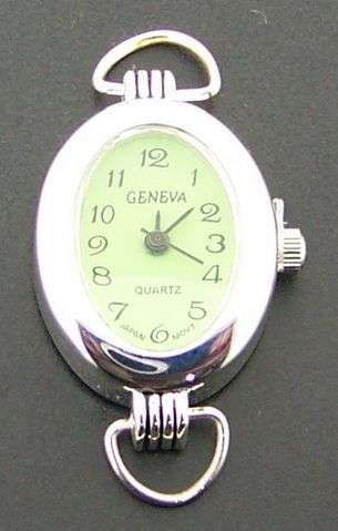 Geneva Silvertone WATCH FACE - sold individually