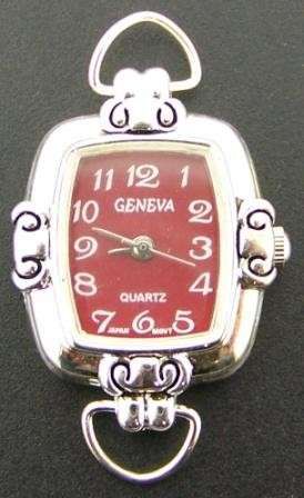 Geneva Silvertone WATCH FACE - sold individually