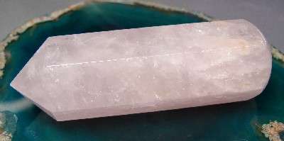 NATURAL ROSE QUARTZ MASSAGE WAND