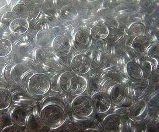 5mm SILVER split rings - Sold per pack of 100