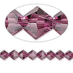AMETHYST Swarovski 6mm bicone