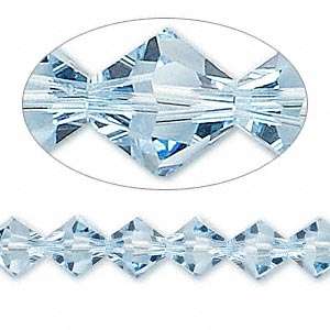 AQUAMARINE Swarovski 8mm bicone - ON PROMOTION!
