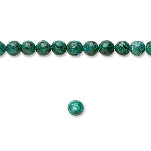 SALE ** CHRYSOCOLLA 4mm round beads