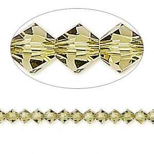 KHAKI Swarovski 4mm bicone