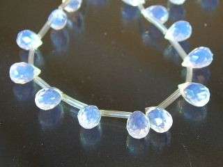 Drilled OPALITE briolette facets