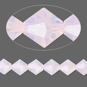 ROSEWATER OPAL Swarovski 8mm bicone - ON PROMOTION!