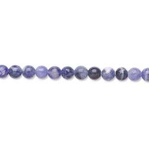 Natural SODALITE 4mm round beads