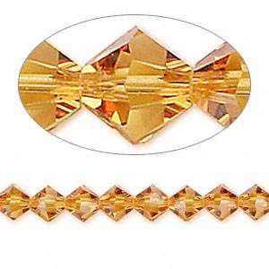 TOPAZ Swarovski 6mm bicone