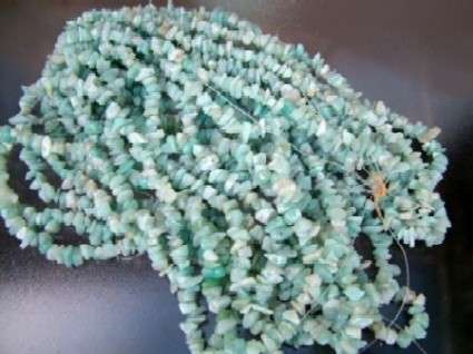 AMAZONITE chips - use on it's own or work it into gemstone jewellery