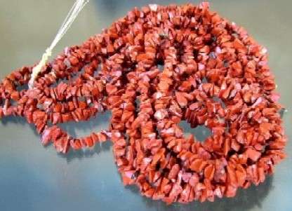 RED JASPER chips - use on it's own or work it into gemstone jewellery