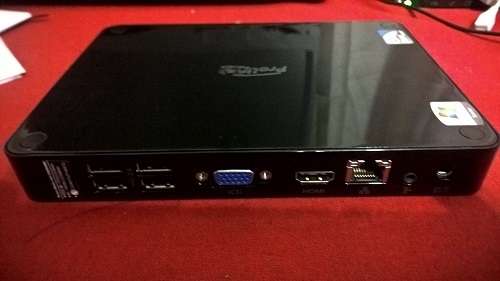 Proline Nano PC nT-i1250, Intel Atom @1.86Ghz, 2GB Ram, 500GB HDD, Inbuilt sound & Wireless Card.