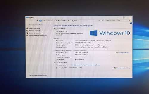 ThinkCentre M72e Tiny Desktop ] CORE i3 @2.8Ghz ] 320Gb Hdd ] 4Gb Ram ]