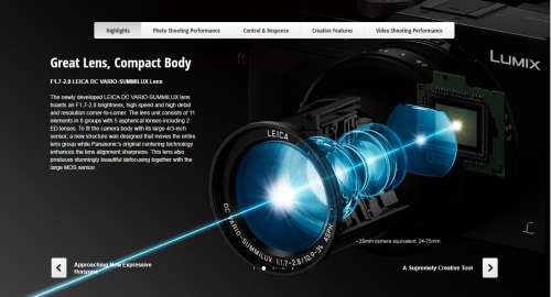 [ Brand New Panasonic Lumix DMC-LX100 ] Digital Camera ] Point - Shoot ] 4K Video / Photo ] Black ]