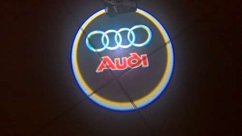 Gen Projector Wireless Laser LED Door Welcome Step Shadow Logo Light (AUDI ONLY)