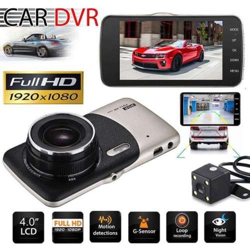 Car Dash Camera Video Recorder 1080P DVR Dual Lens With Rear View Camera Night Vision