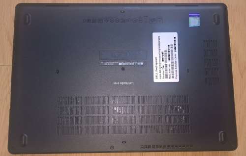 Dell Latitude 5495, AMD Ryzen 5 PRO 2500U w/Radeon Vega Mobile Gfx, 2.0Ghz 8Gb Ram 256 SSD