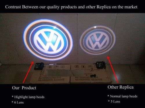 Gen Projector Wireless Laser LED Door Welcome Step Shadow Logo Light ( VW ONLY)