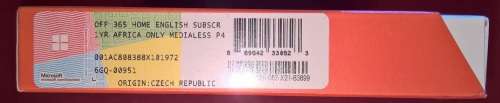 Microsoft Office 365 Home 1 Year License for  Up to 6 People Works on Windows, Mac,  iOS And Android