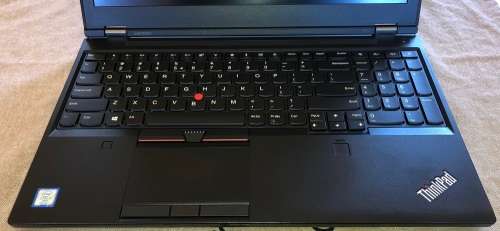 Lenovo P51 Mobile Workstation Core i7 - 7820HQ CPU @ 2.9GHz 32GB Ram 512 SSD NVIDIA Quadro M1200 4GB