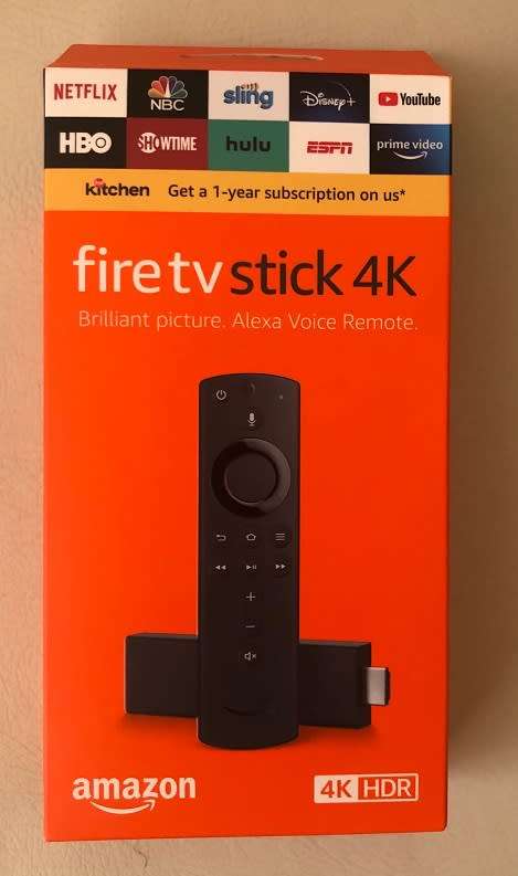 Amazon Fire Tv 4k Stick With Alexa Voice Remote (Streaming Media Player)