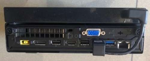 8th Gen Lenovo ThinkCentre M720 Tiny Desktop Core i5-8400T, 8GB Ram, 500GB HDD, DVD/CD Rom Mounted