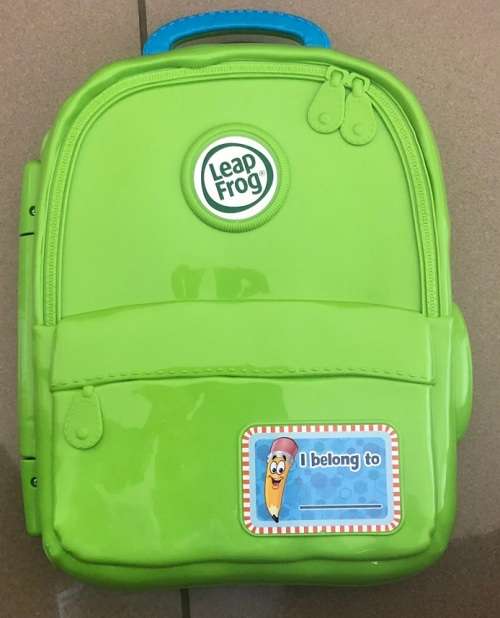 LeapFrog Go-with-Me ABC Backpack-Green, EDUCATIONAL/Back-to-school (Please Read)