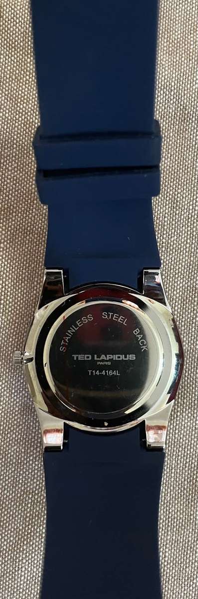 Ted Lapidus T14-4164L Men's Timepiece Rubber Strap  (NEW)