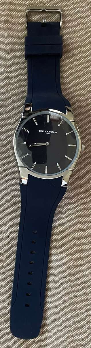 Ted Lapidus T14-4164L Men's Timepiece Rubber Strap  (NEW)