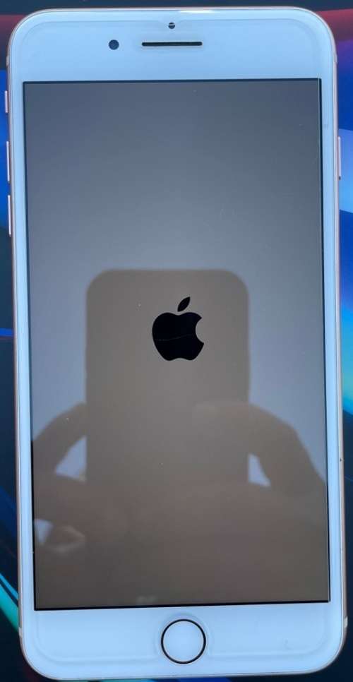 Apple iPhone 8 Plus 256GB - Gold Bezel On White Face In Excellent Condition