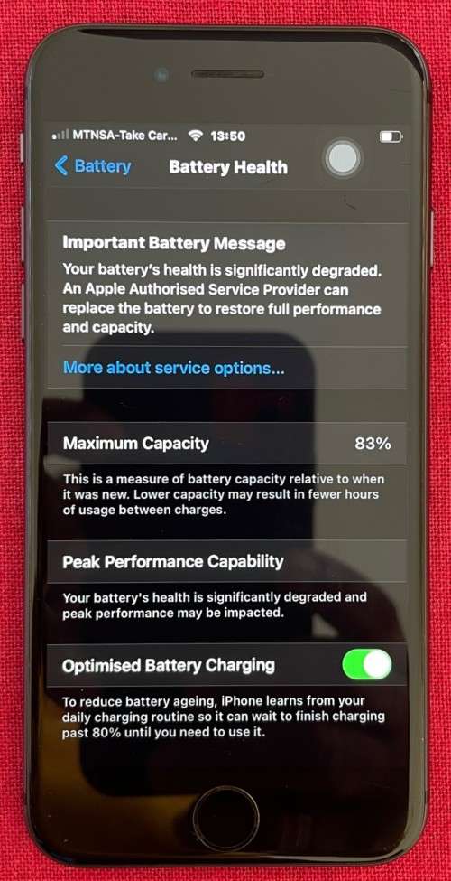 Apple iPhone 8 256GB Black, All Network