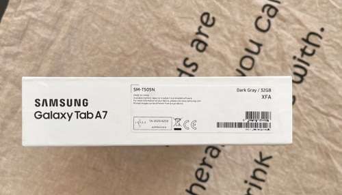 SAMSUNG GALAXY TAB A7 10.4 SM-T505N LTE + Wi-Fi 32GB DARK GRAY {NEW}